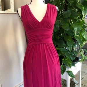 Betsey Johnson pink sleeveless dress with pockets